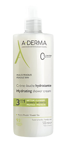 A-Derma Moisturizing Shower Cream 500ml - Healtsy