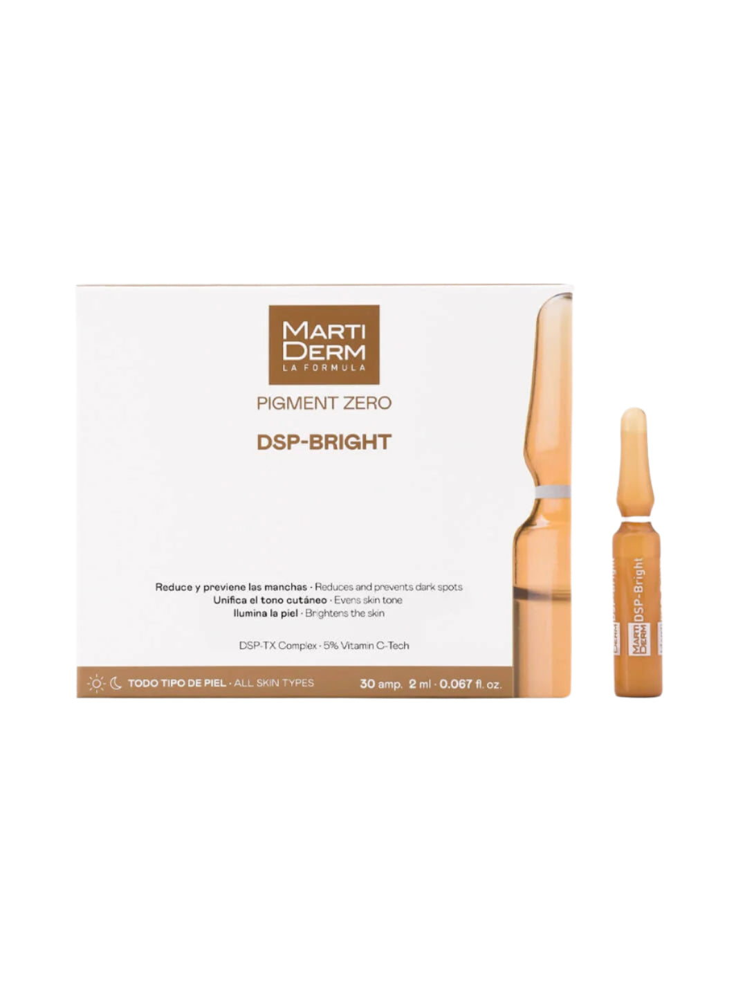 Martiderm DSP Bright - 2ml (x30 ampoules) - Healtsy