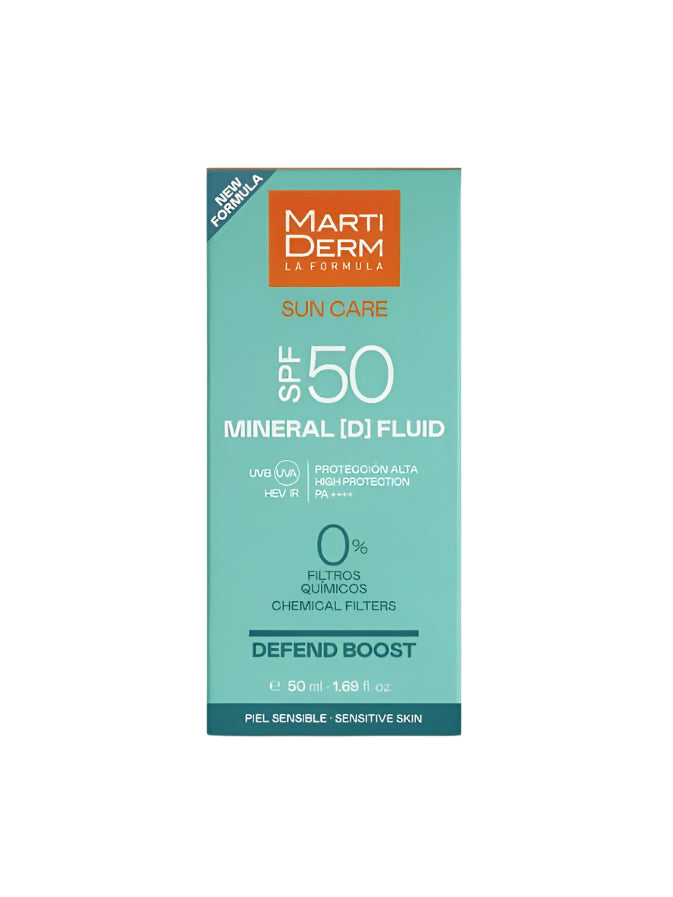 Martiderm Mineral D Fluid SPF50 - 50ml - Healtsy