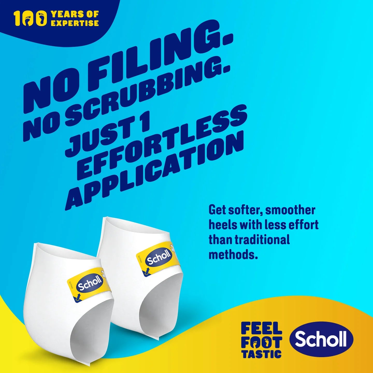 Dr Scholl Heel Exfoliating Mask (Double Pack) - Healtsy