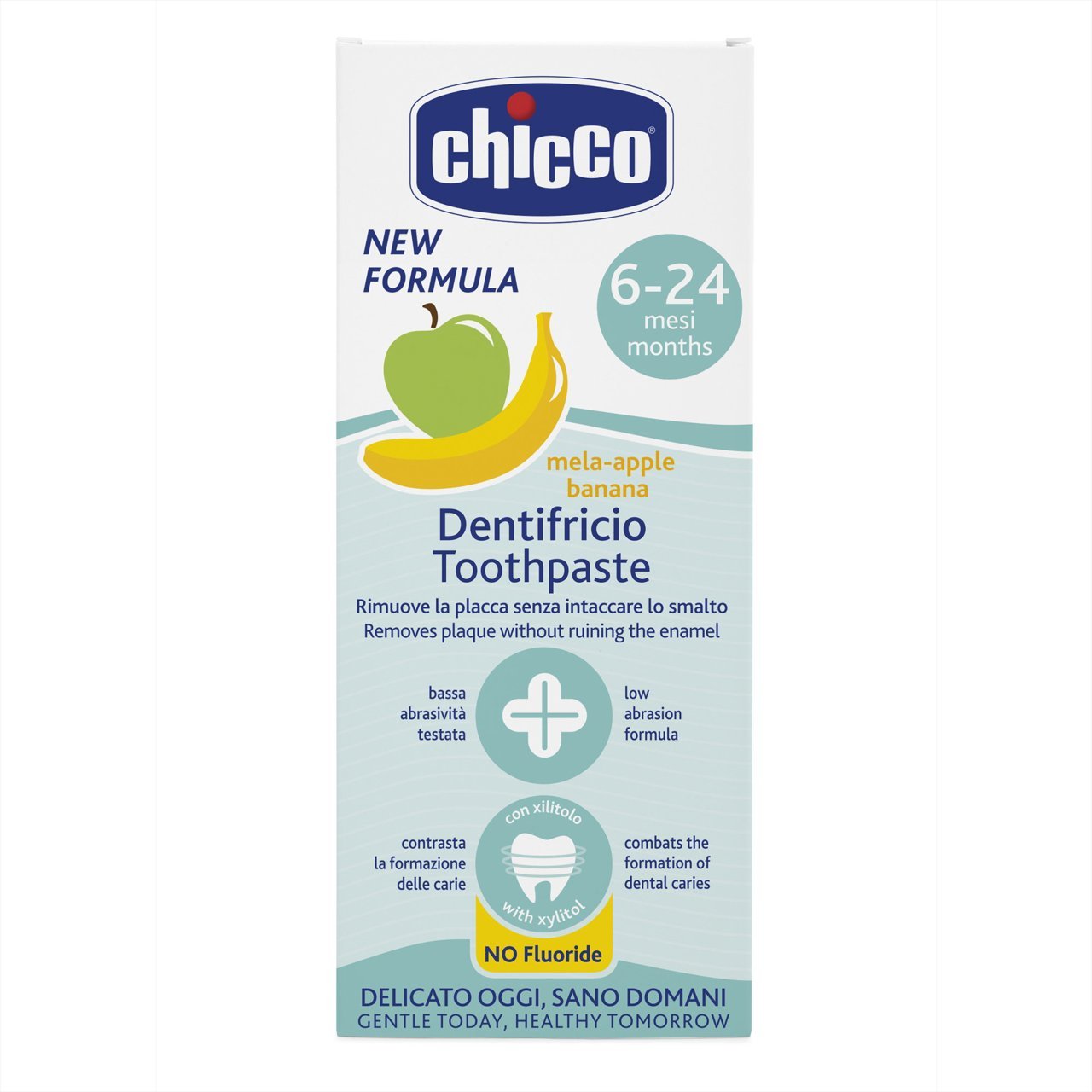 Chicco Apple - Banana Toothpaste 6M+ – Buy Now at Healtsy