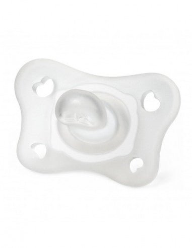 Chicco Mini Soft Pacifier_ Neutral_ 0 - 2M – Buy Now at Healtsy
