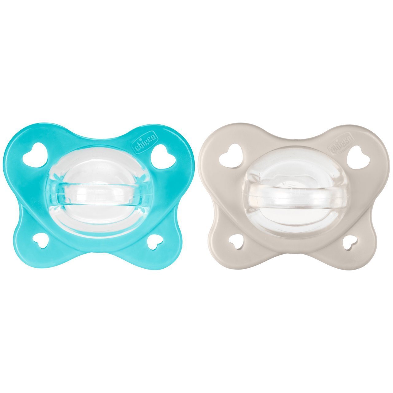Chicco Physioforma Dual Soft Pacifier_ Blue/Gray _6 - 16M (x2 units) – Buy Now at Healtsy