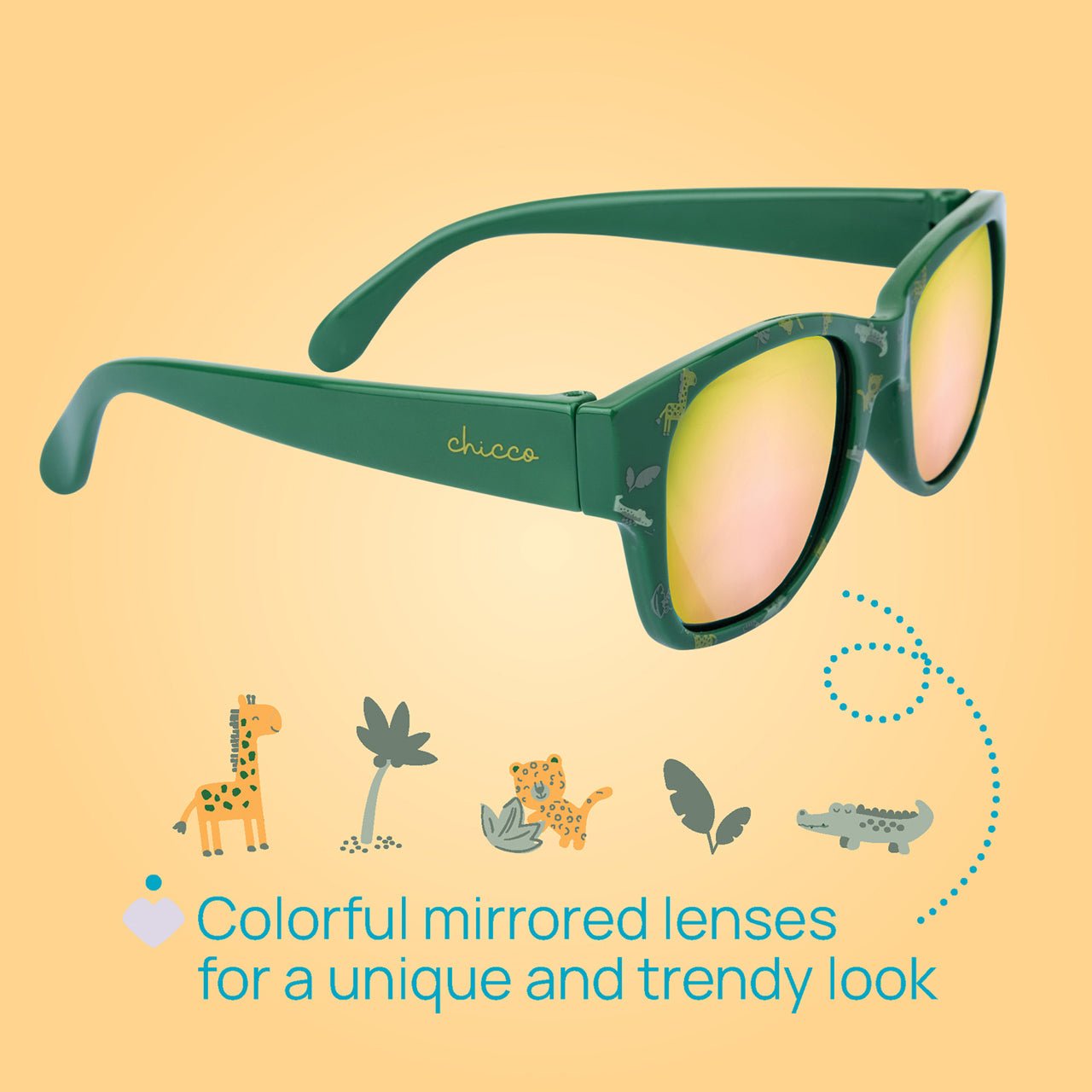 Chicco Sunglasses_ Green _ 12M+ (ref. Ch.Ocu12428000000 ) – Buy Now at Healtsy