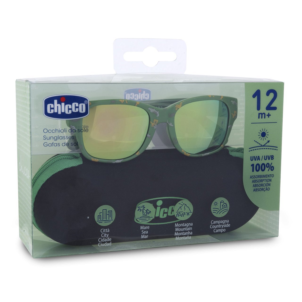 Chicco Sunglasses_ Green _ 12M+ (ref. Ch.Ocu12428000000 ) – Buy Now at Healtsy