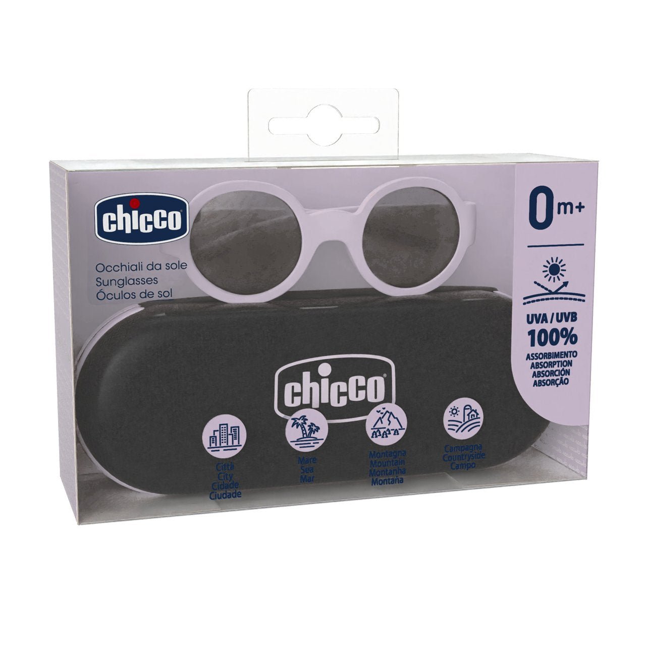 Chicco Sunglasses _ Lilac_ 0M+ (ref. Ch.Ocu12425000000 ) – Buy Now at Healtsy