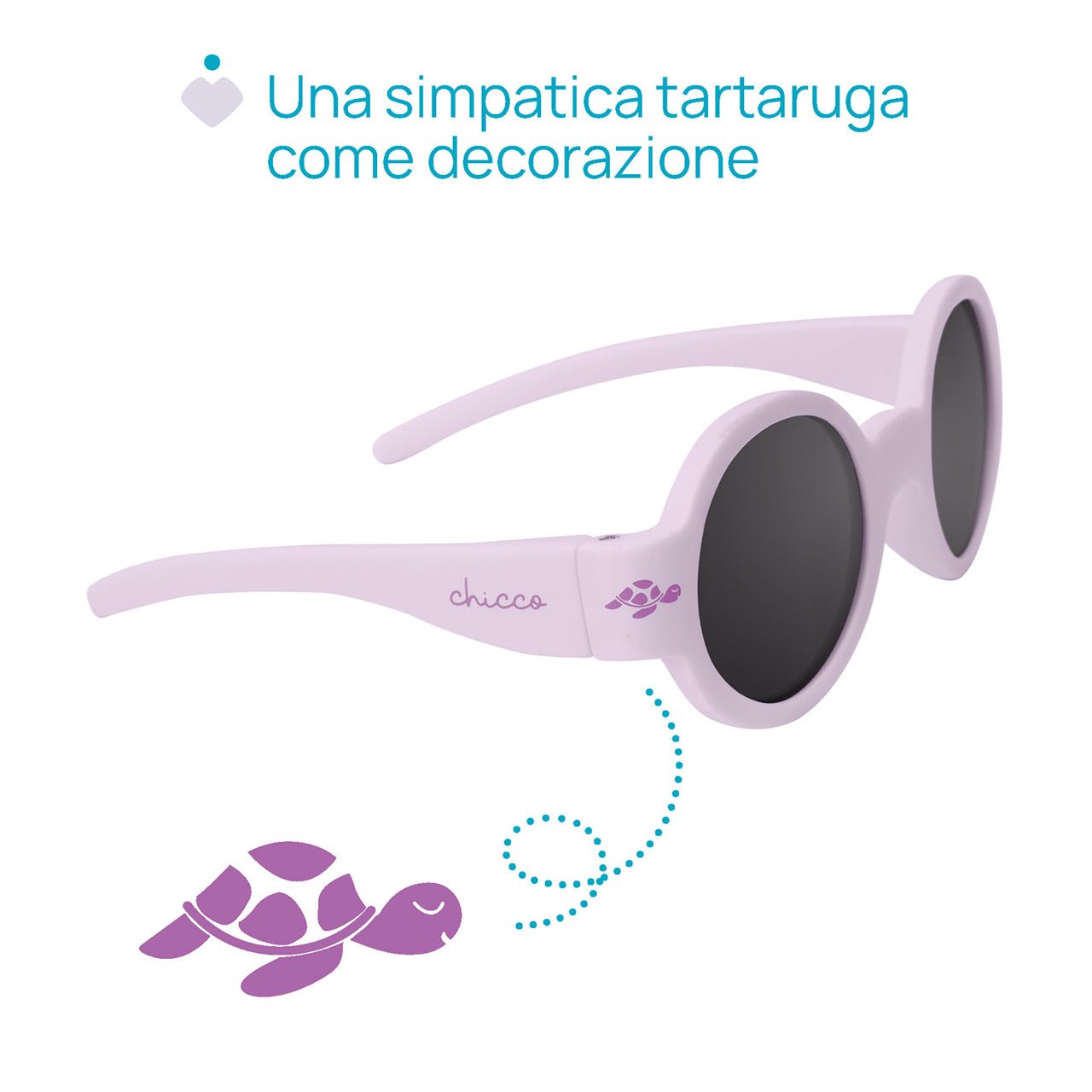 Chicco Sunglasses _ Lilac_ 0M+ (ref. Ch.Ocu12425000000 ) – Buy Now at Healtsy