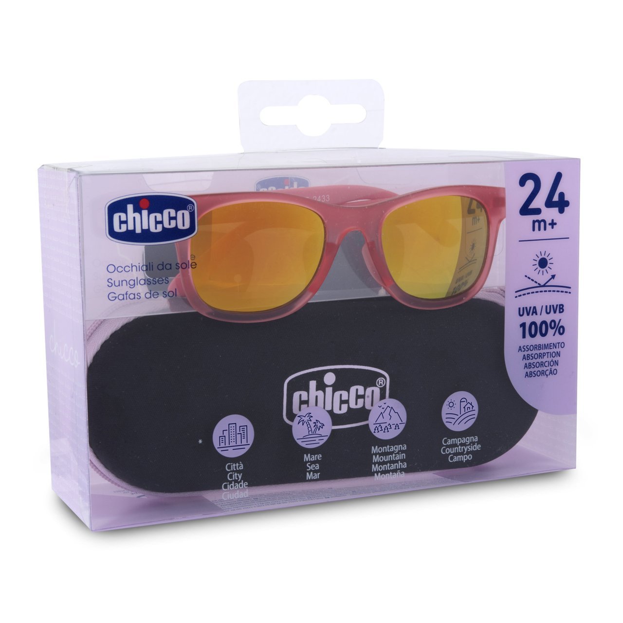 Chicco Sunglasses _Pink_ 24M+ (ref.Ch.Ocu12431000000) – Buy Now at Healtsy