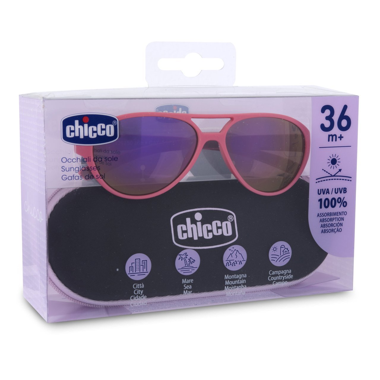 Chicco Sunglasses _ Pink_ 36M+ (ref. Ch.Ocu12435000000 ) – Buy Now at Healtsy