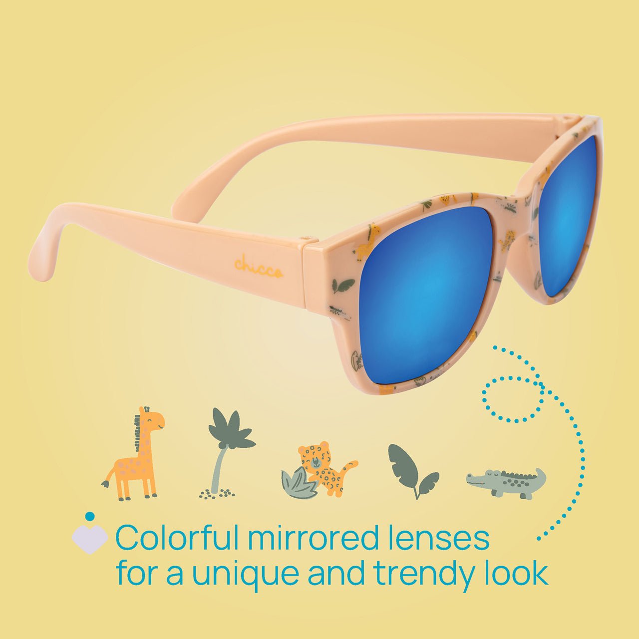 Chicco Sunglasses_ Salmon _ 12M+ (ref. Ch.Ocu12430000000) – Buy Now at Healtsy