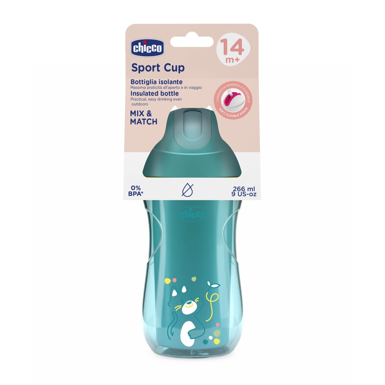 Chicco Thermal Cup _ Blue _ 14M+(ref. Ch.Ali6991250000) – Buy Now at Healtsy