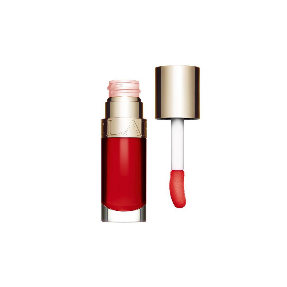 Clarins Lip Comfort Oil_08 (strawberry) – Buy Now at Healtsy