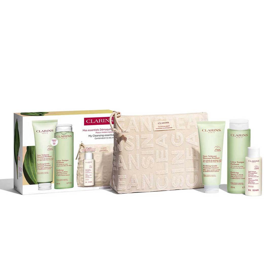Clarins Premium Cleansing Oily Skin Coffret – Buy Now at Healtsy