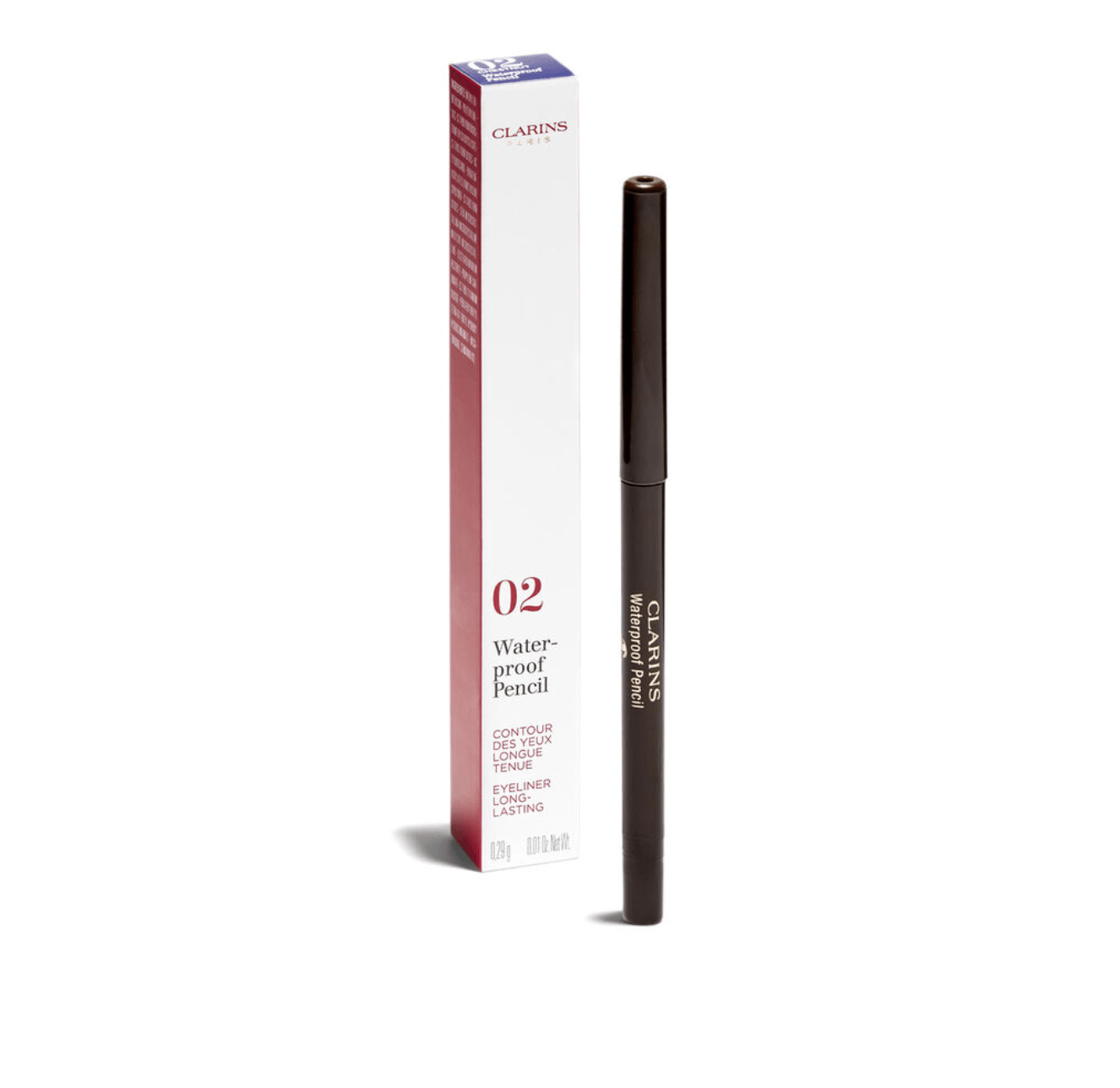 Clarins WATERPROOF PENCIL 02 - Chestnut – Buy Now at Healtsy