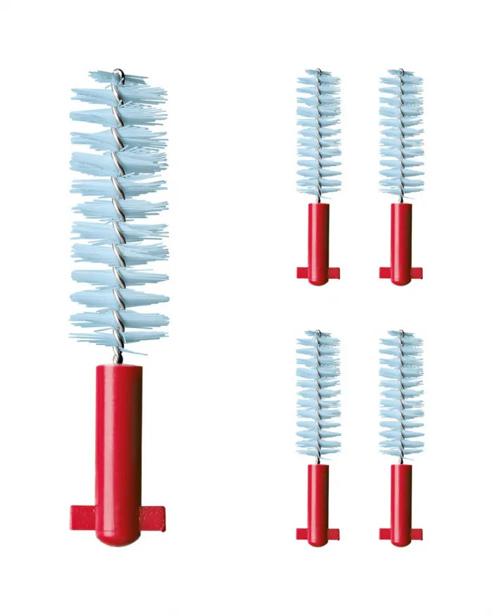 Curaprox Perio Plus Interdental Brush Kit Cps 405 (x5 units) With Uhs 451 Handle - Healtsy