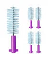 Curaprox Perio Plus Interdental Brush Kit Cps 406 (x5 units) w/ Cable Uhs 451 - Healtsy