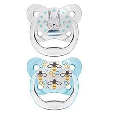 Dr Browns Prevent Butterfly Pacifier_ 0 - 6M_ Blue (x2 units) – Buy Now at Healtsy