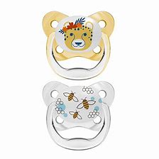 Dr Browns Prevent Butterfly Pacifier_ 6 - 18M_ Yellow (x2 units) – Buy Now at Healtsy