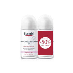 Eucerin Deo 48H_ 0% Aluminum - 50ml (Double Pack) - Healtsy