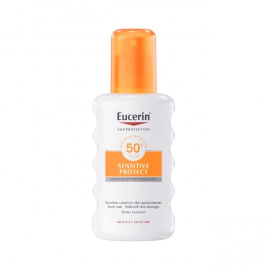 Eucerin Sunbody Sensitive Protect Spray SPF50+ - 200ml – Buy Now at Healtsy