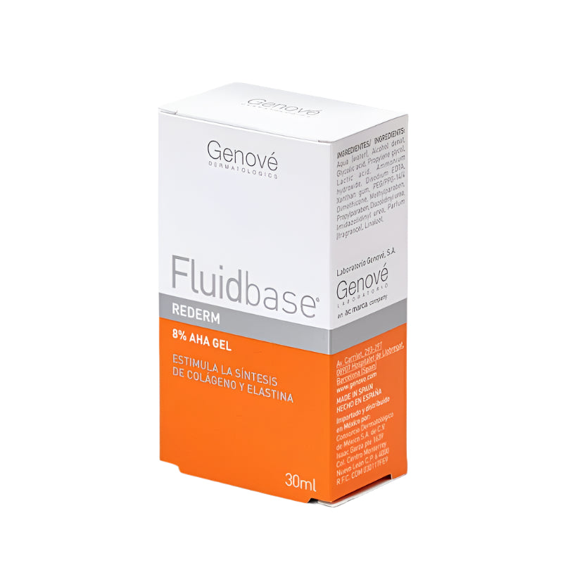 Fluidbase Rederm 8% AHA Gel - 30ml – Buy Now at Healtsy