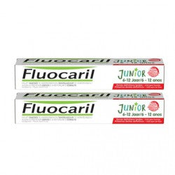 Fluocaril Júnior Toothpaste Gel_6-12 Years_Red Fruits - 75ml (DUO)