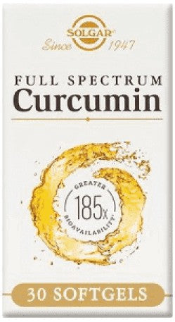 Solgar Full Spectrum Curcumin (x30 capsules) - Healtsy