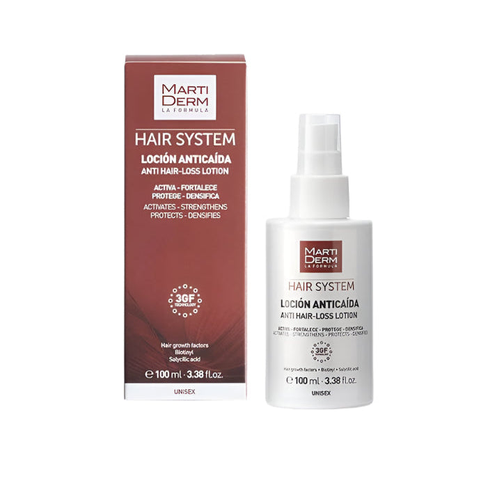 Martiderm Hair System Anti Hair-Loss Lotion - 100 ml - Healtsy