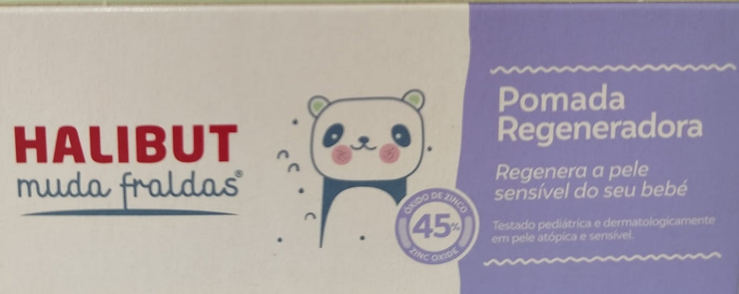 Halibut Diaper Change Regenerating Ointment 45%Zn - 50g - Healtsy