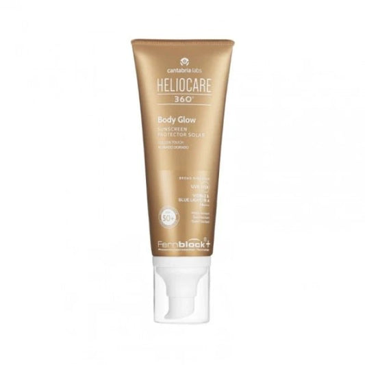 Heliocare 360 Body Glow Fluid SPF50+ - 100ml – Buy Now at Healtsy