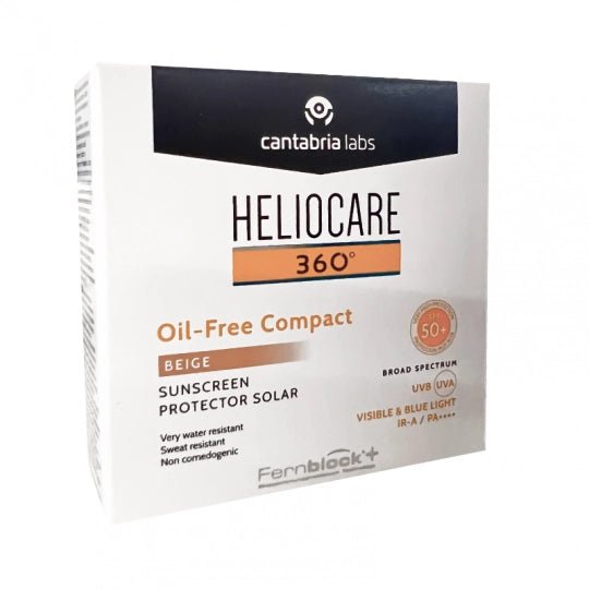 Heliocare 360 Oil - Free Compact SPF50+_ Beige - 10g – Buy Now at Healtsy
