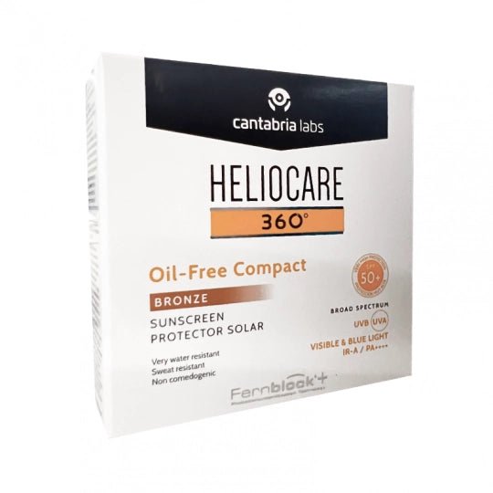 Heliocare 360 Oil - Free Compact SPF50+_ Bronze - 10g – Buy Now at Healtsy
