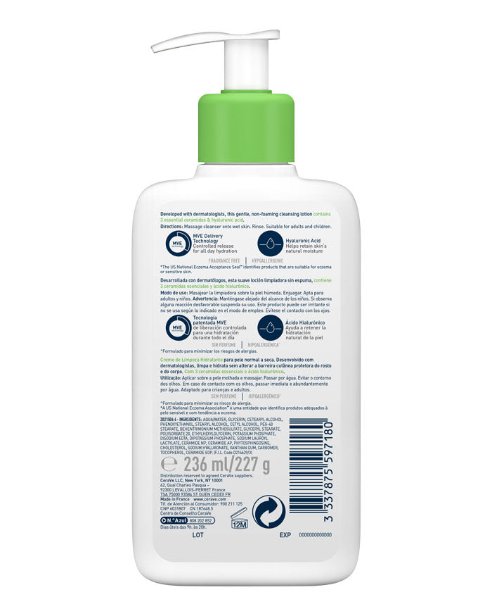 CeraVe Hydrating Cleanser - 473 ml - Healtsy