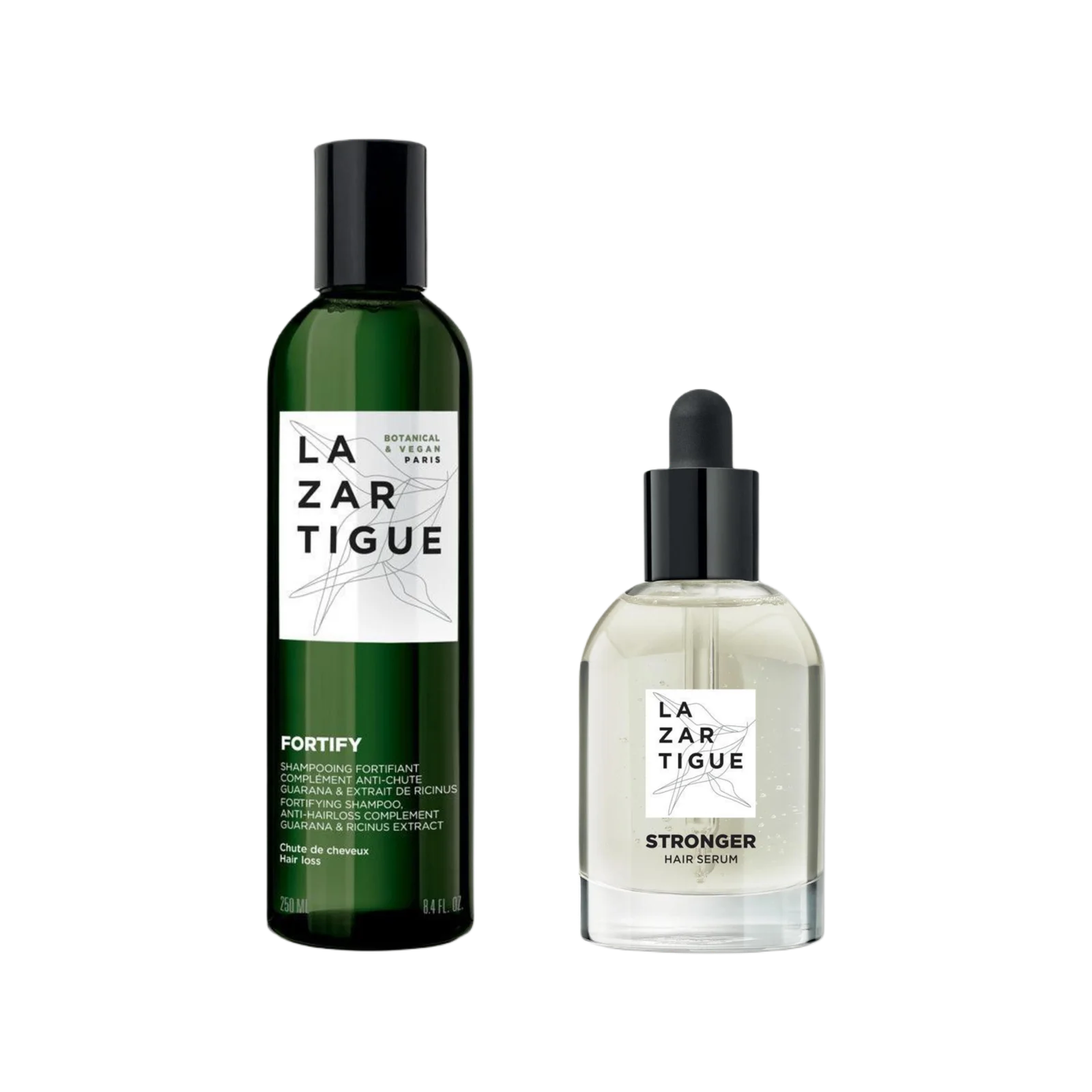 Lazartigue Stronger Fortifying Serum - 50ml + Fortify Offer Fortifying Shampoo Fortifying Add-on - 250ml - Healtsy