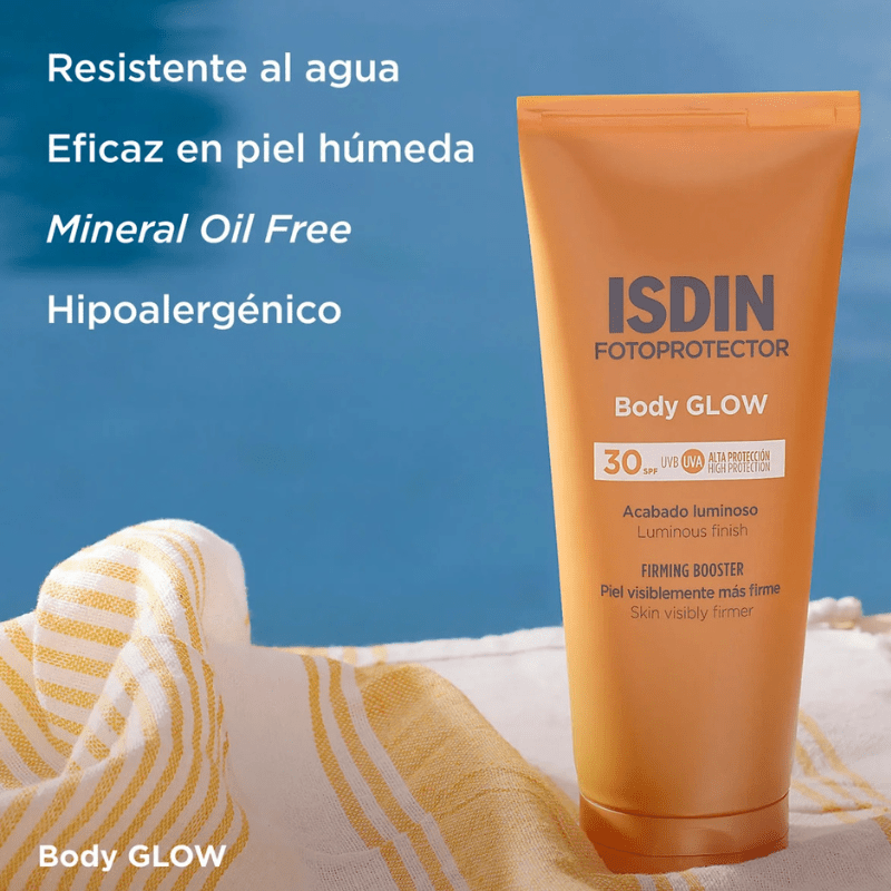 Isdin Fotoprotector Body Glow Lotion SPF30 - 200ml – Buy Now at Healtsy