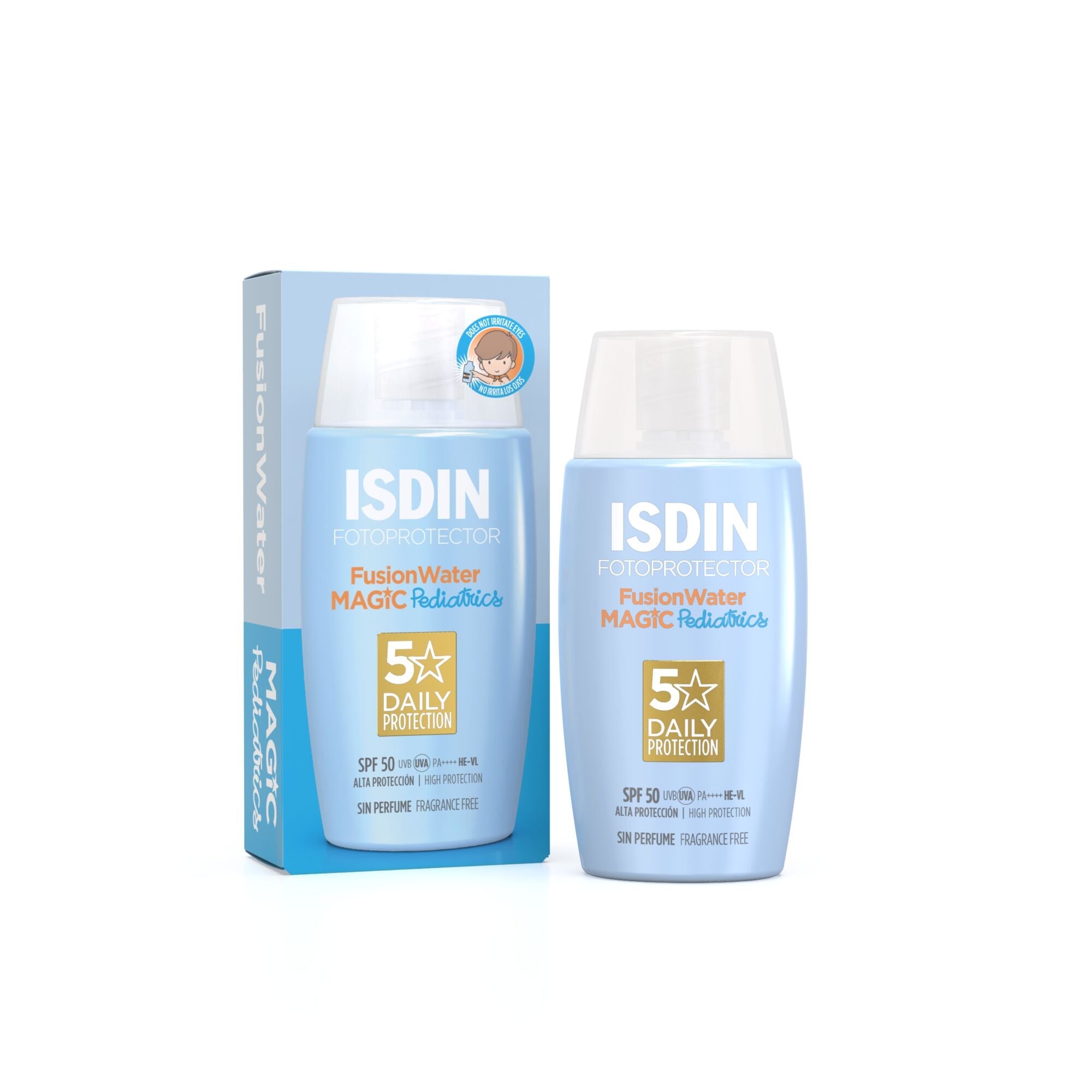 Isdin Pediatric Fusion Water SPF50 - 50ml – Buy Now at Healtsy