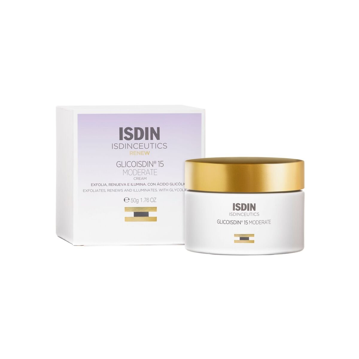 Isdinceutics Glicoisdin 15 Moderate Cream - 50g – Buy Now at Healtsy