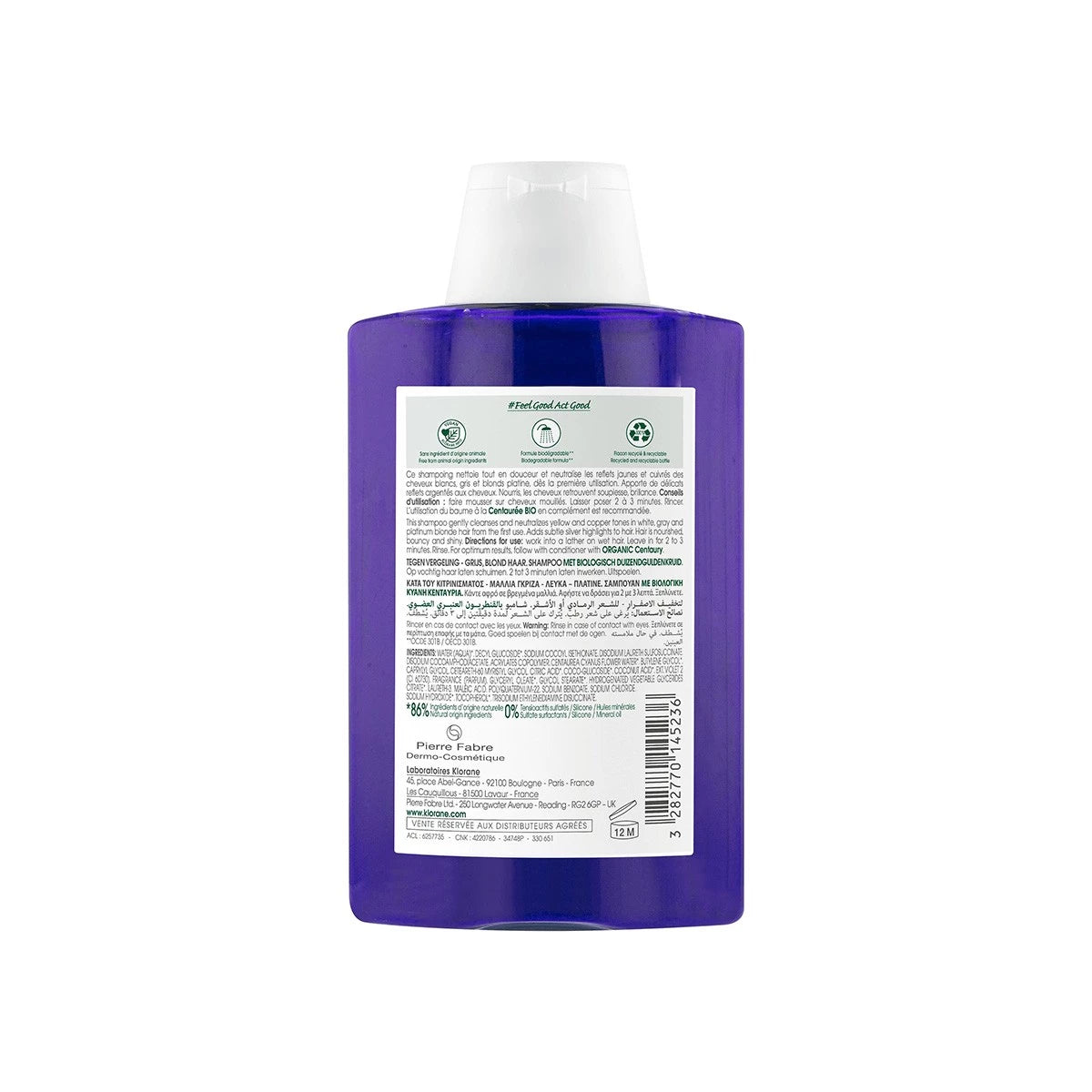 Klorane Capillary Centaure Shampoo - 200ml - Healtsy