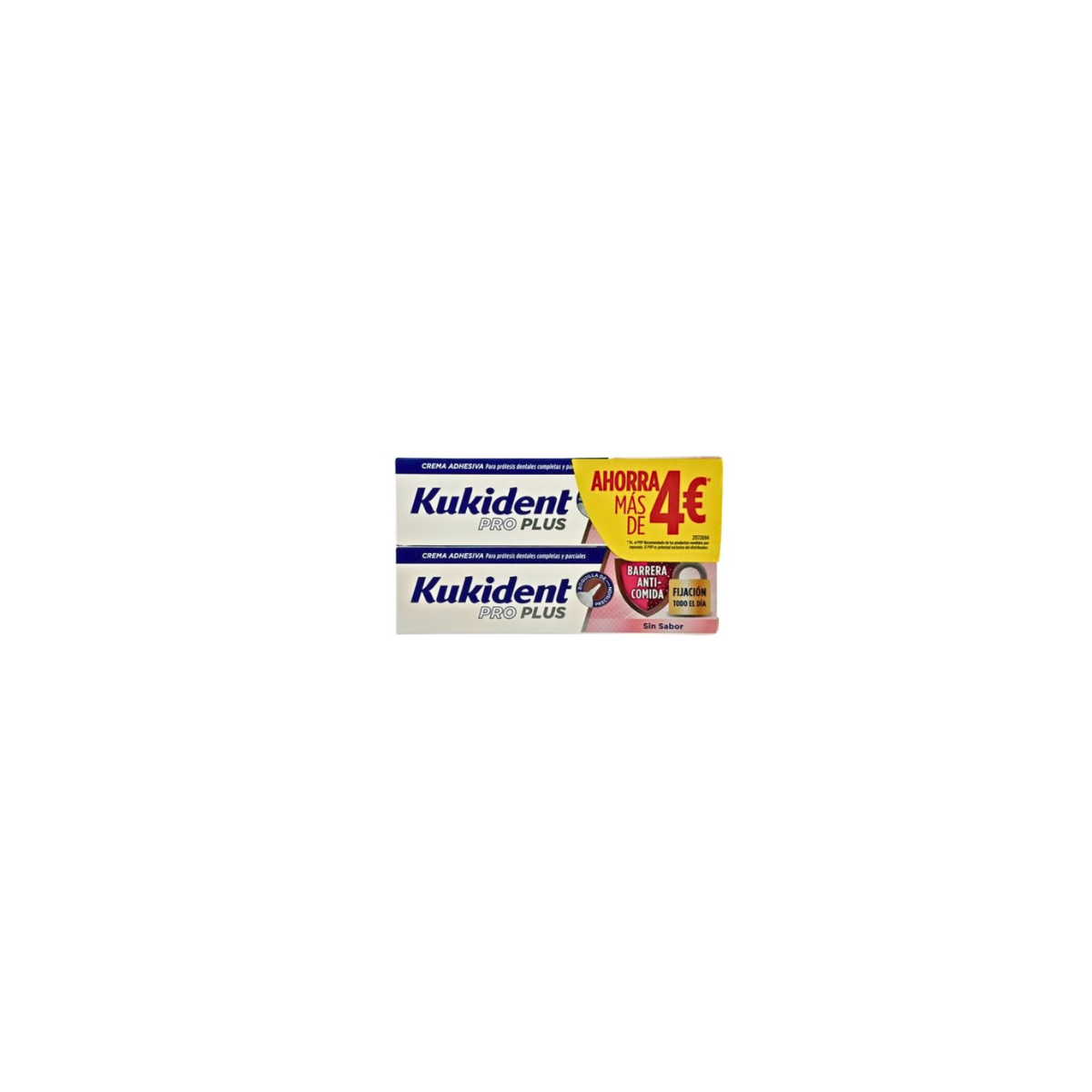 Kukident Pro Ultimate Anti-Food Barrier_Unflavored - 40g (Double Pack) - Healtsy