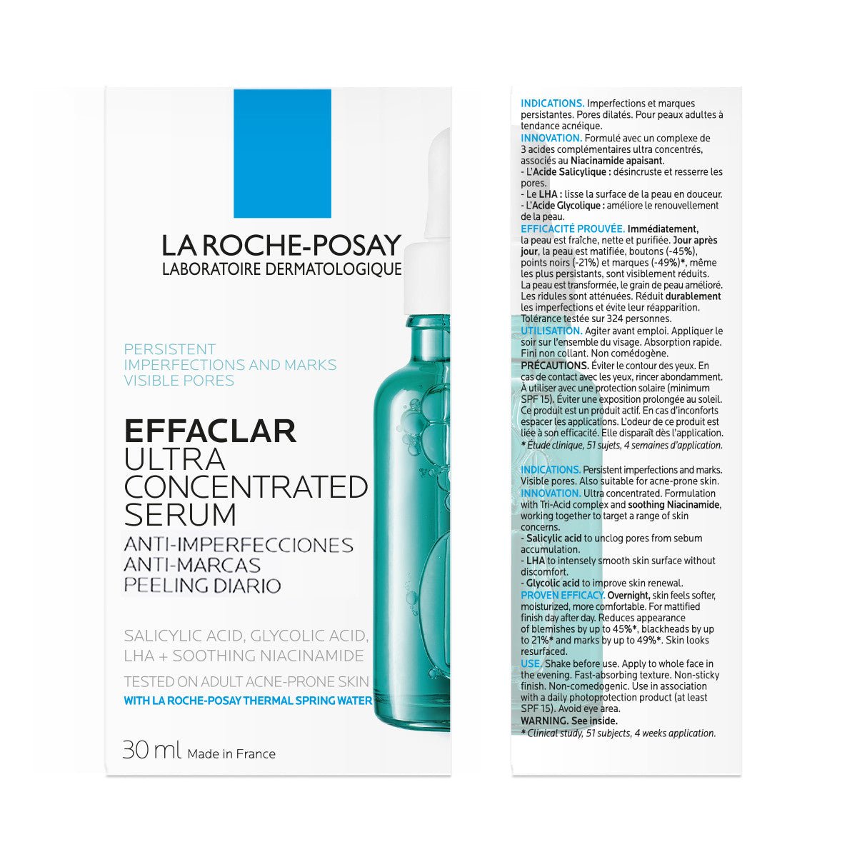 La Roche - Posay Effaclar Serum Ultra Concentrate - 30ml – Buy Now at Healtsy