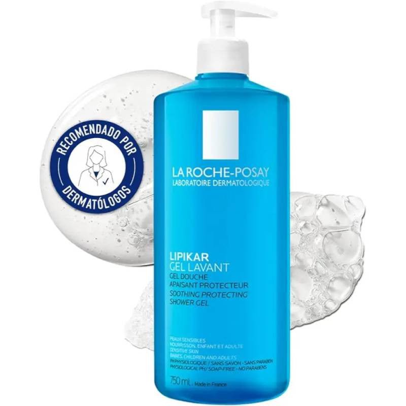 La Roche - Posay Lipikar Cleansing Gel – 1L (Double Pack) – Buy Now at Healtsy