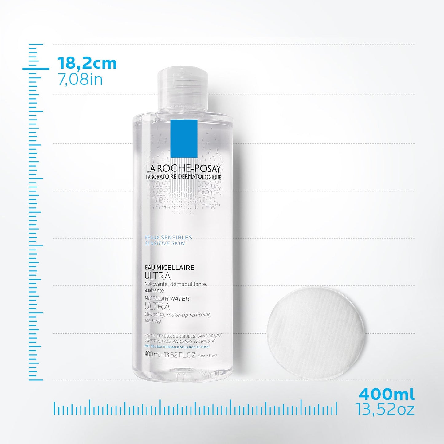 La Roche - Posay Ultra Micellar Water _Sensitive Skin - 400ml – Buy Now at Healtsy