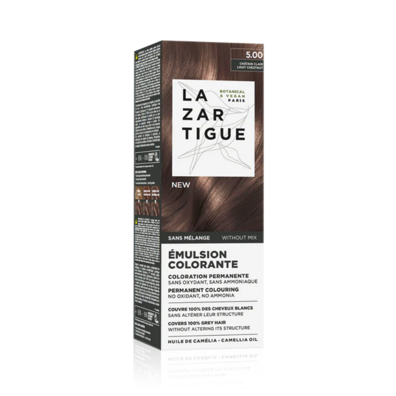 Lazartigue Emulsion Colorant_ 5.00 _ Light Chestnut - 60 ml - Healtsy