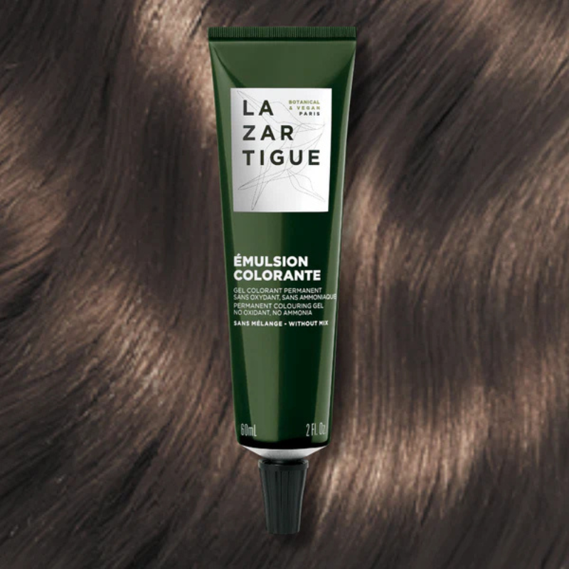 Lazartigue Emulsion Colorant_ 5.00 _ Light Chestnut - 60 ml - Healtsy