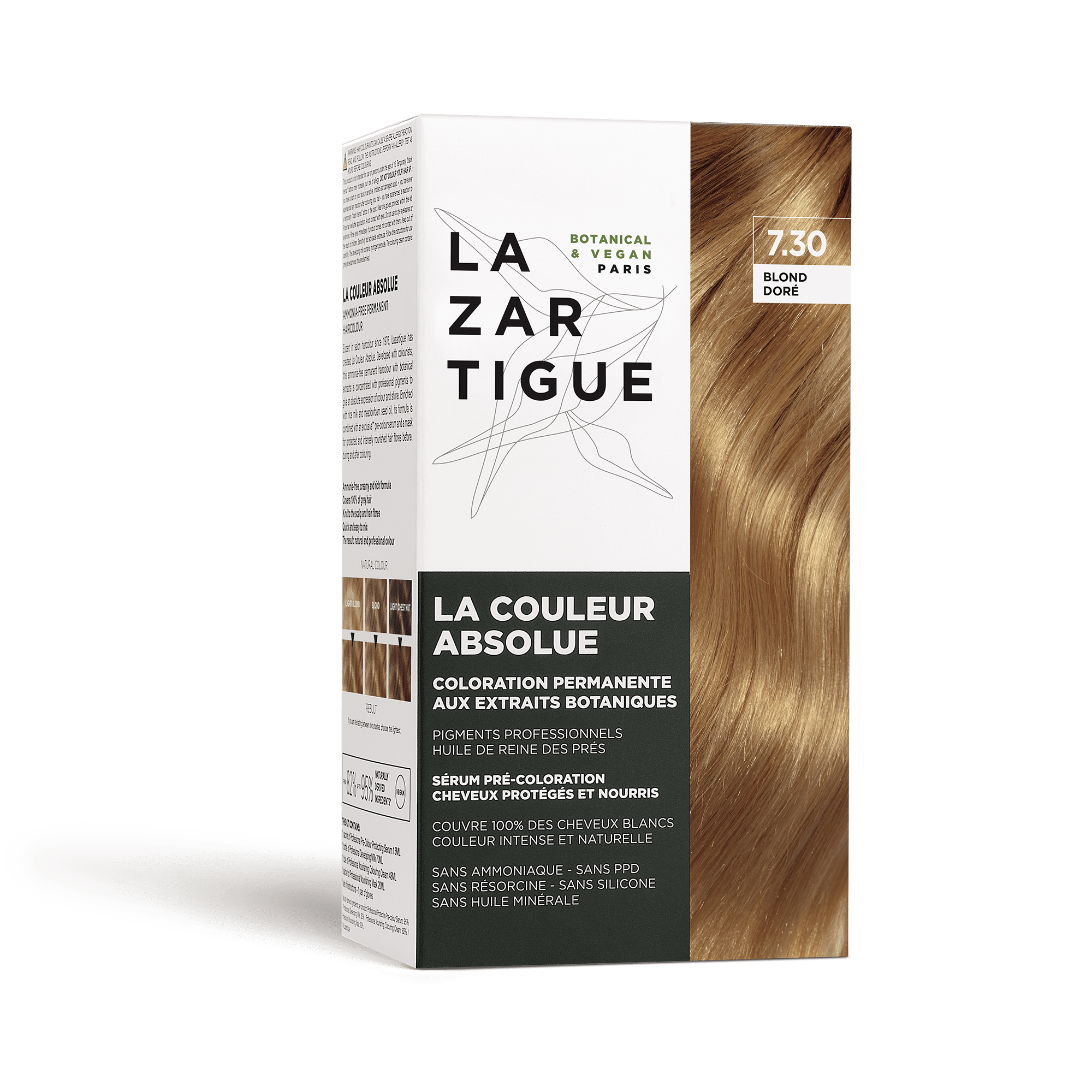 Lazartigue Permanent Hair Color_ 7.30_ Golden Blonde – Buy Now at Healtsy