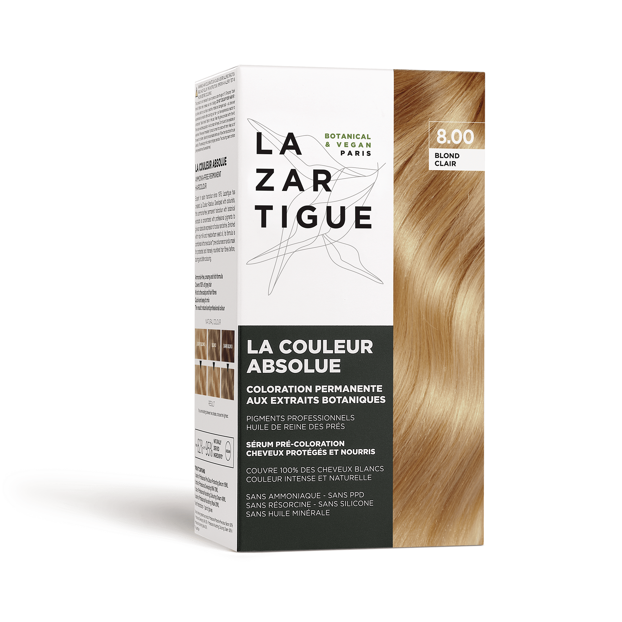 Lazartigue Permanent Hair Color_ 8.00_ Light Blonde – Buy Now at Healtsy