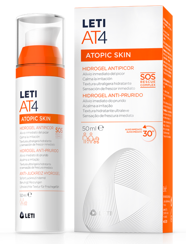 Letiat4 Hydrogel Pruritus SOS - 50ml - Healtsy
