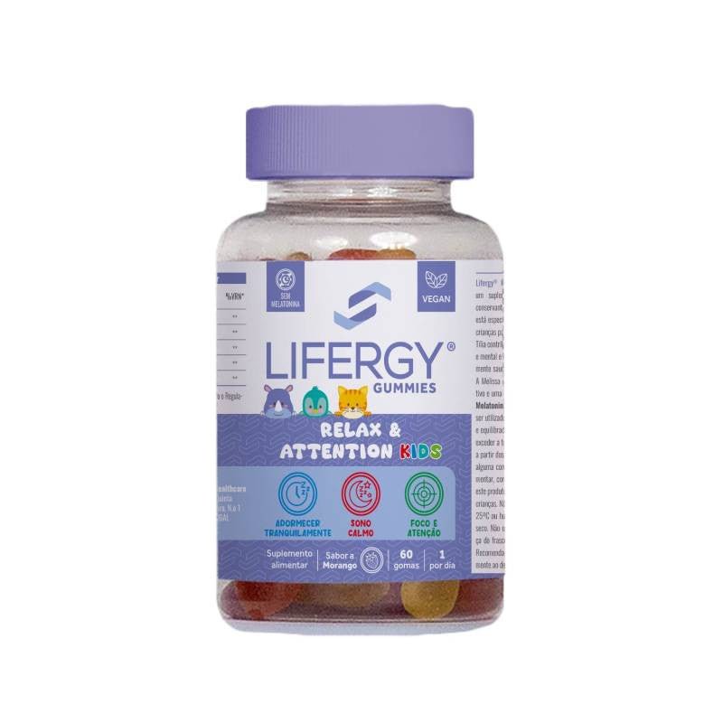 Lifergy Gummies Relax Attention Kids (x60 gummies) – Buy Now at Healtsy