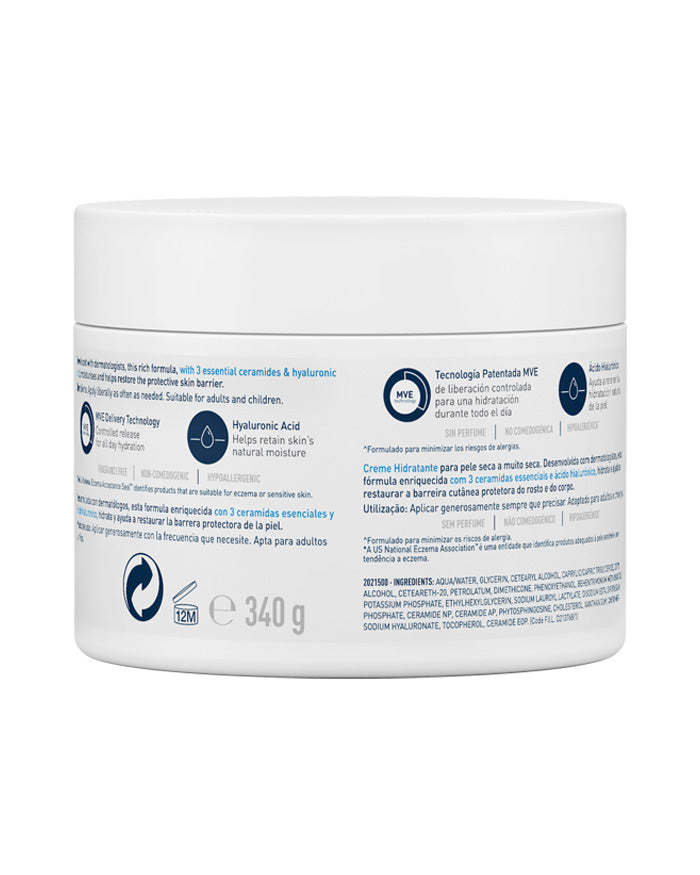 CeraVe Moisturizing Cream - 454g - Healtsy
