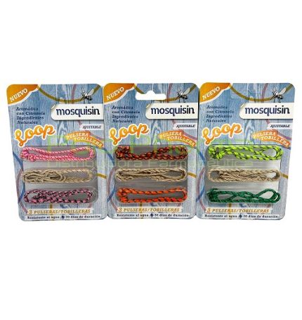 Mosquisin Loop Bracelet (x3 units) - Healtsy